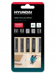 Пилки для лобзика Hyundai 204902 5 шт
