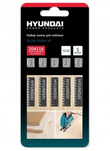 Пилки для лобзика Hyundai T111C 204116