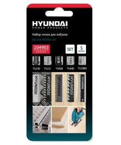 Пилки для лобзика Hyundai 204903 5 шт
