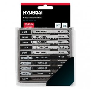 Пилки для лобзика Hyundai 204904 10 шт