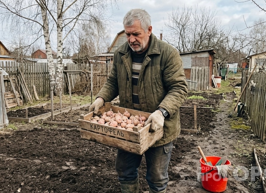 Как голландцы выращивание картофеля упростили: в этом году буду практиковать