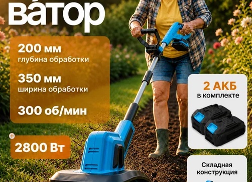 Для дома – мотоблок. Для дачи – культиватор!